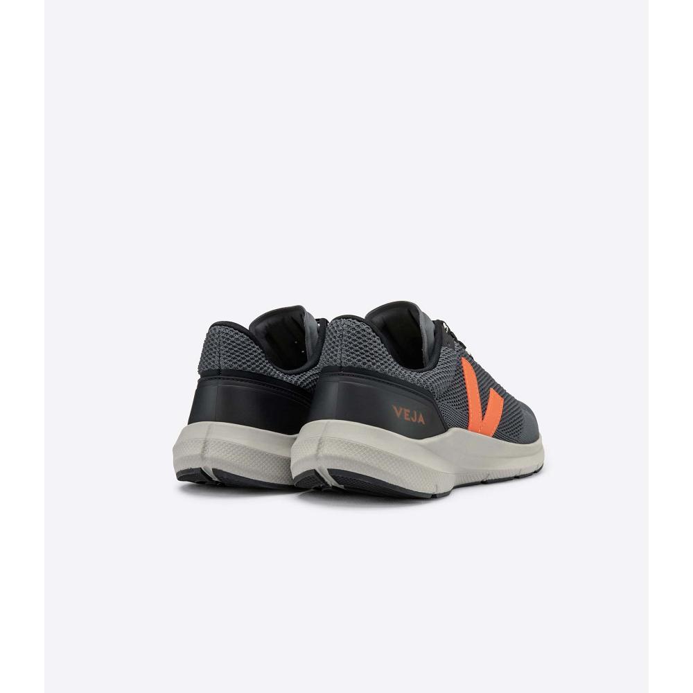 Veja MARLIN LT V KNIT Hardloopschoenen Heren Orange/Black | NL 148XYU